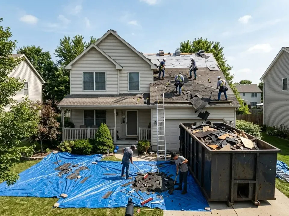roof-replacement-debris-remova-004 — frequently asked questions, Cheapest Dumpster Rentals in North Zanesville, OH